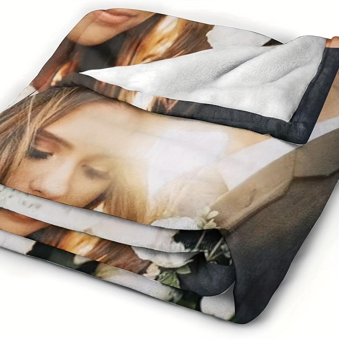 Personalized Custom Blanket with Picture - Perfect Gift for Mom and Dad, Personalized with Your Choice of Photo