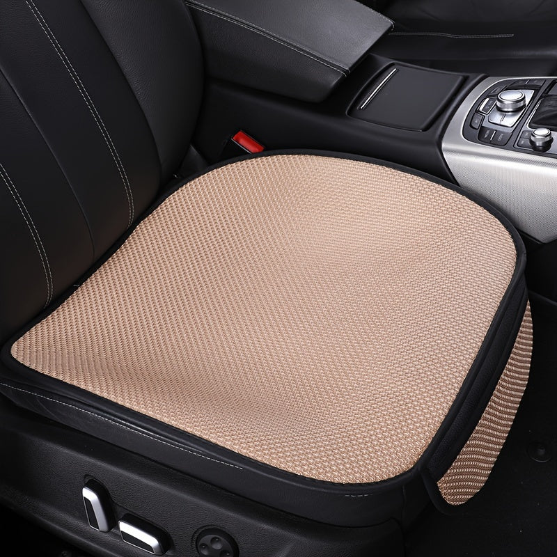 High-quality Car Seat Cover - Made from breathable and durable polyester fiber, comes in Gray and Black colors, wear-resistant and provides protection for your car seat.