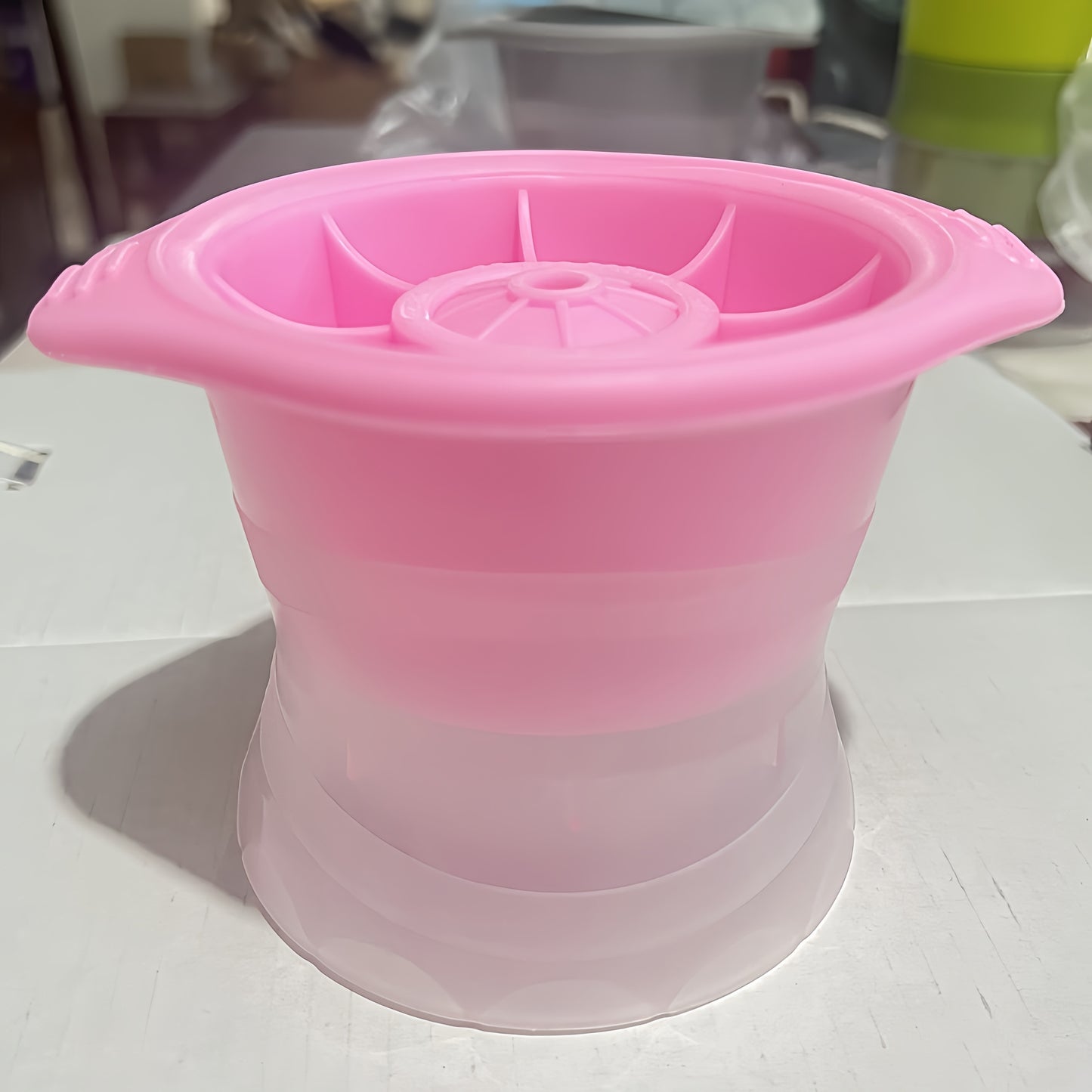 Large 98g silicone ice ball mold for making 6cm round ice balls.