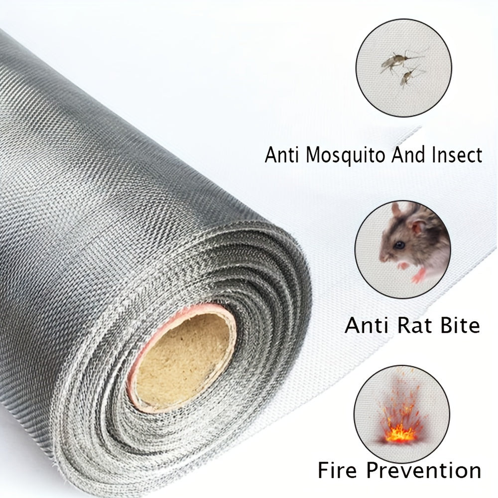 1 piece of Indoor Home DIY Mesh, Room Curtain Mesh, Dust-proof Mesh, Window Screen, Self-adhesive Mesh.