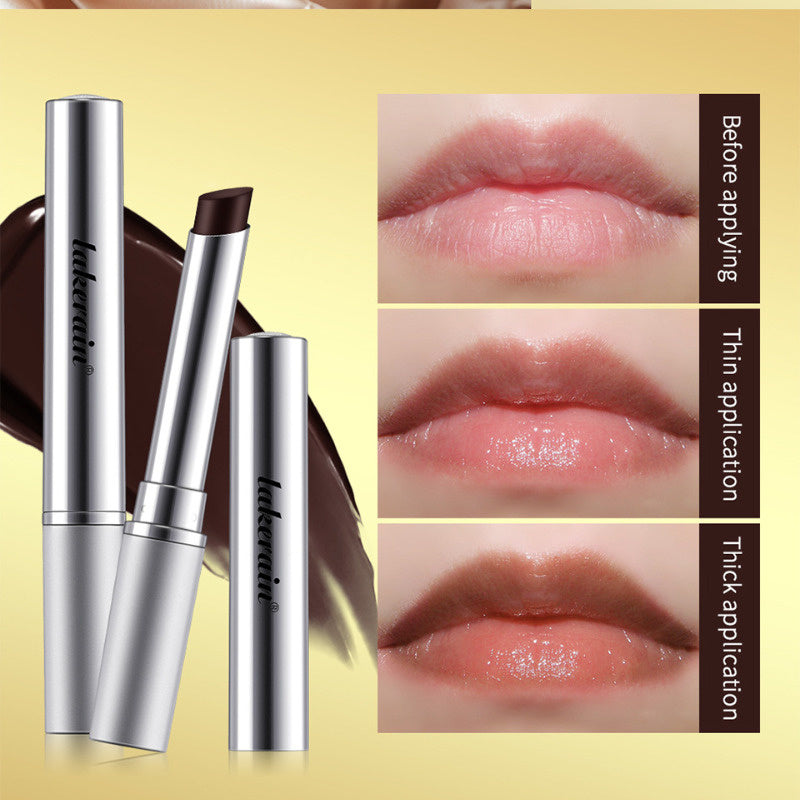 INTERVERFINAL Honey Kiss Hydrating Lip Balm with Vitamin E - Matte finish, Brown shades for all skin types.