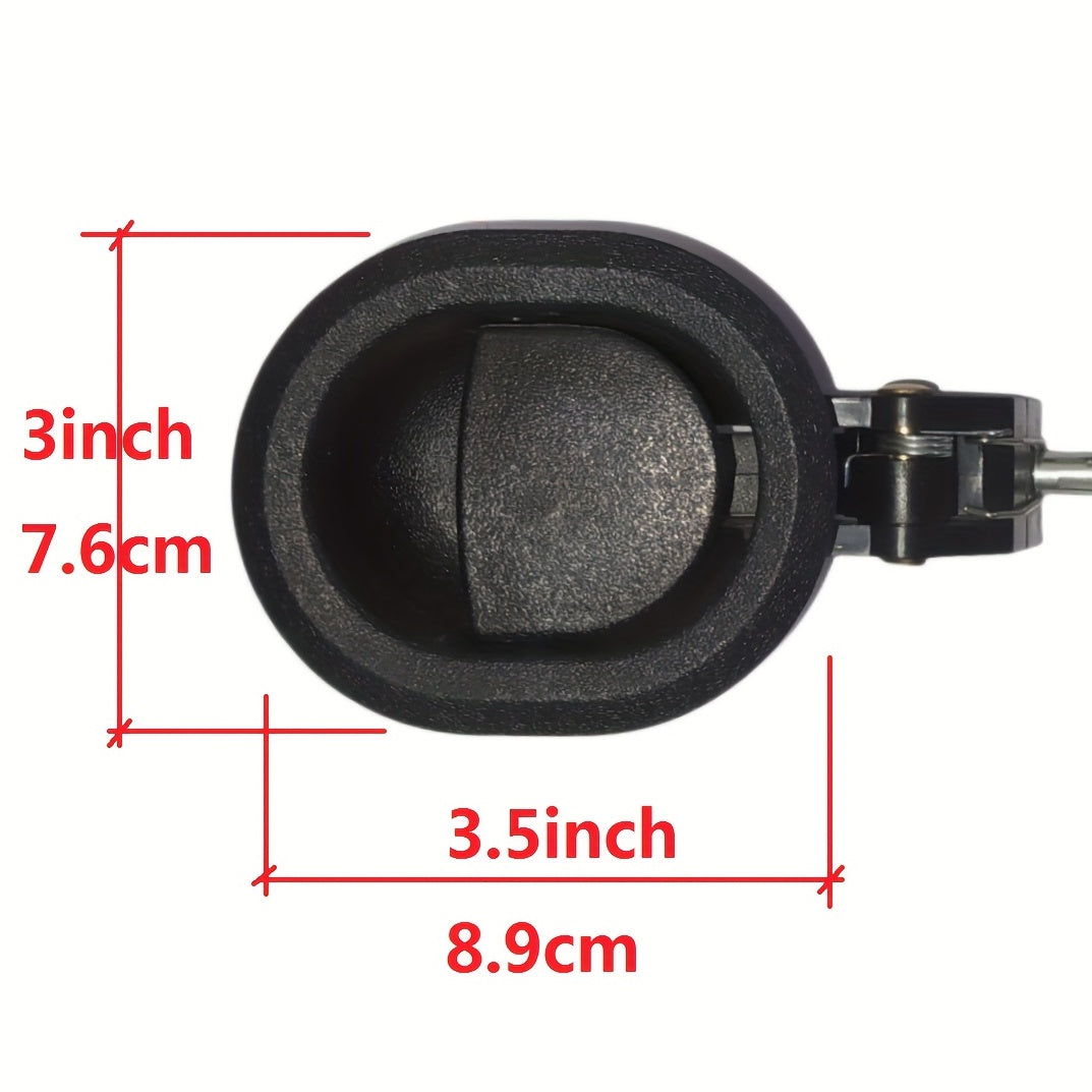 Sofa Chair Recliner Release Pull Handle Replacement Parts with Cable, Compatible with Ashley, Lazy Boy, and Most Recliner Sofa Brands. Exposed Cable Length: 8.26cm