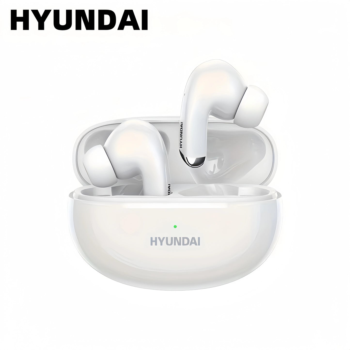 Hyundai 2024 Earbuds offer high-resolution sound quality, dual AAC & SBC decoding, enhanced connectivity with a new 5.3 chip, intelligent noise cancellation, smart control, comfortable fit