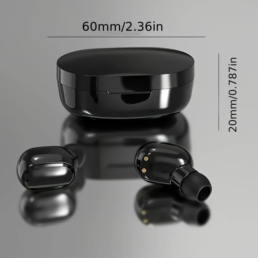 High quality wireless earbuds with comfortable in-ear design, perfect for exercise and sports. Ideal holiday gift.