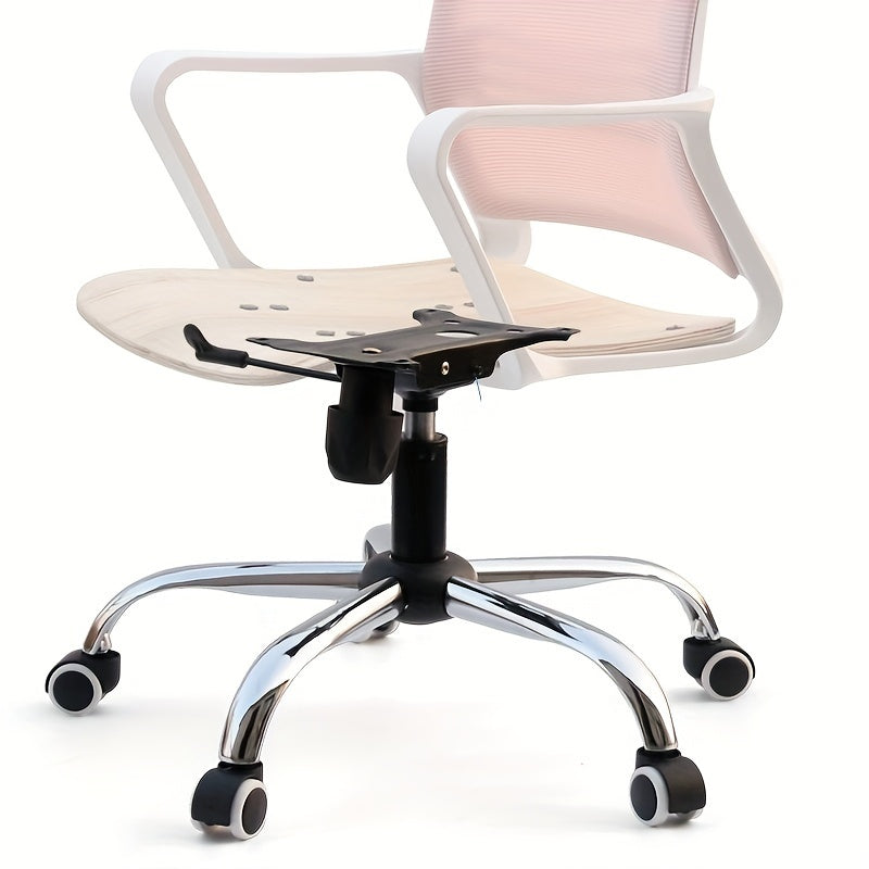 Long-lasting and Easy-to-Clean Plastic Office Chair Casters with 5 Star Swivel Wheels: Perfect for Home Office Furniture