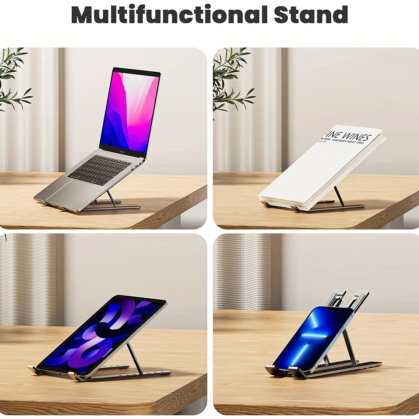 Aluminum Notebook Stand