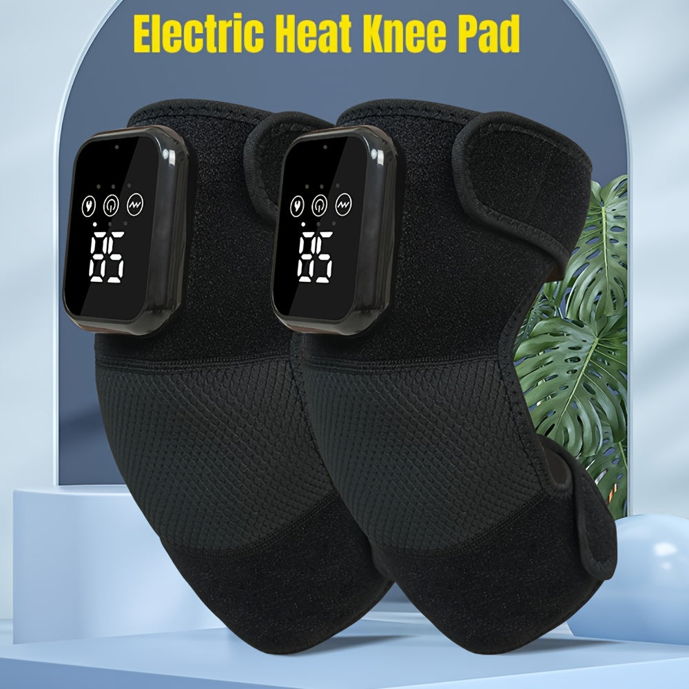 3-in-1 Rechargeable Wireless Massager for Knee, Elbow & Shoulder with 3 Vibration Modes