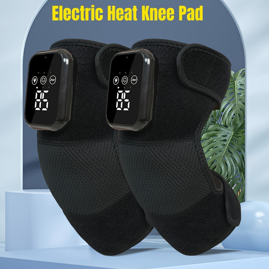 3-in-1 Rechargeable Wireless Massager for Knee, Elbow & Shoulder with 3 Vibration Modes