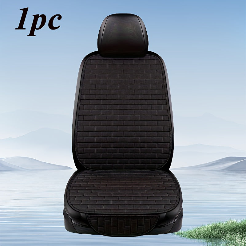 Universal Linen Car Seat Cover protects car seats with comfort.