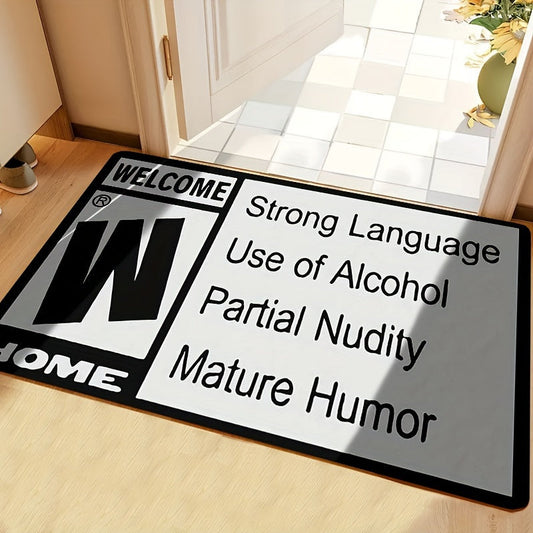 One Piece of Hilarious Phrase Door Mat 
Perfect for Indoor and Outdoor Use
Creative and Non-slip Floor Mat
Adds a Fun Touch to Bedroom Decor
Also Great for Photography Props
Absorbent and Suitable for Bath or Living Room Carpet