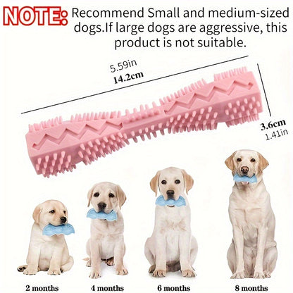 Durable chew stick for dogs, promotes dental health and massages teeth