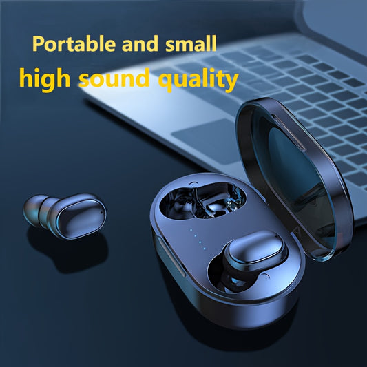 High quality wireless earbuds with comfortable in-ear design, perfect for exercise and sports. Ideal holiday gift.