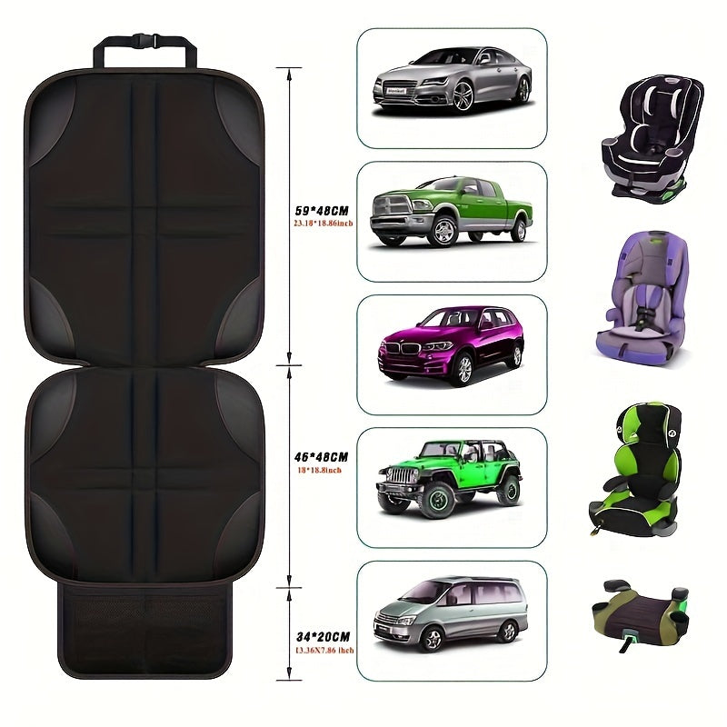 2 pieces per bag of Car Safety Seat Cushions with Non-slip and Anti-wear features for Safety Seat Protection