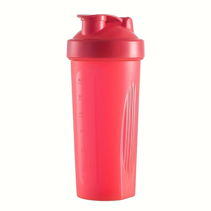 FitnessPro Protein Shake Bottle: Rectangular sports water bottle, PVC-free, hand wash only, no batteries required, for workout supplements and summer hydration.