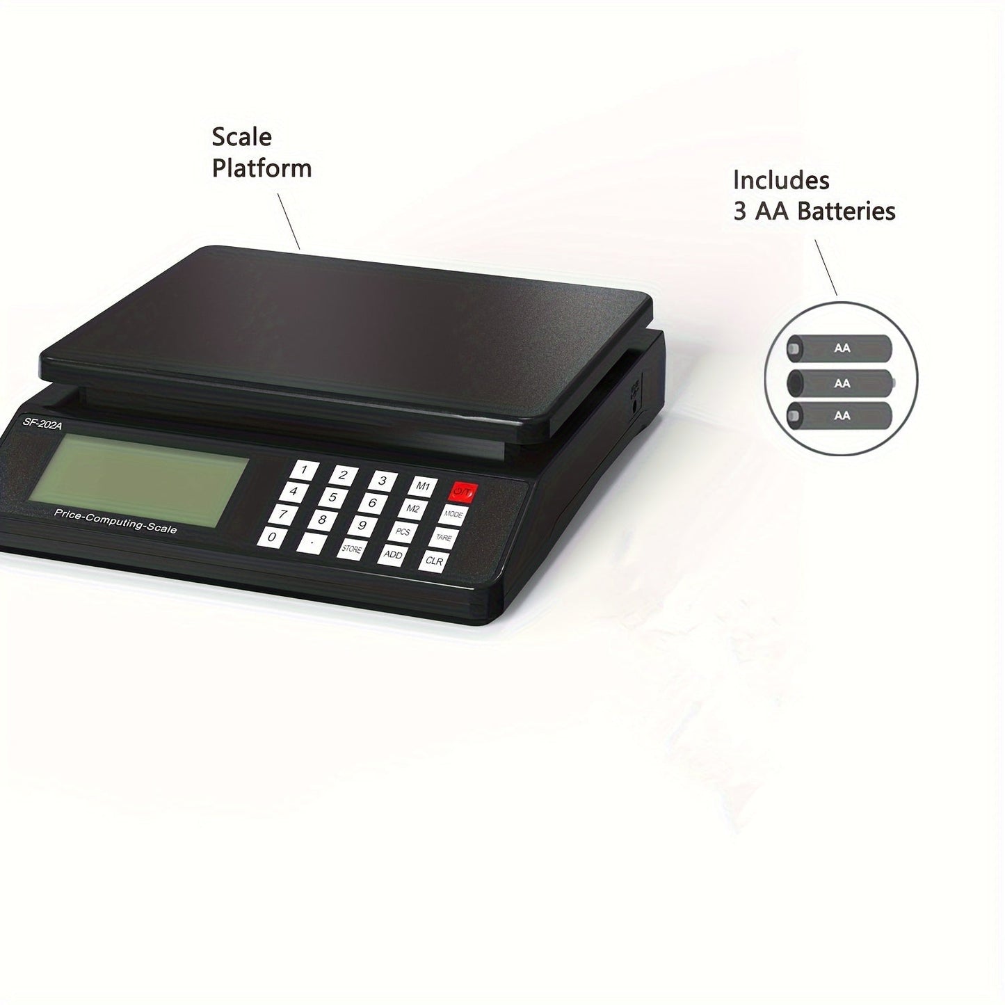 Dual-Display Weighing Scale/Kitchen Scale SF-202A with Multifunctional Features