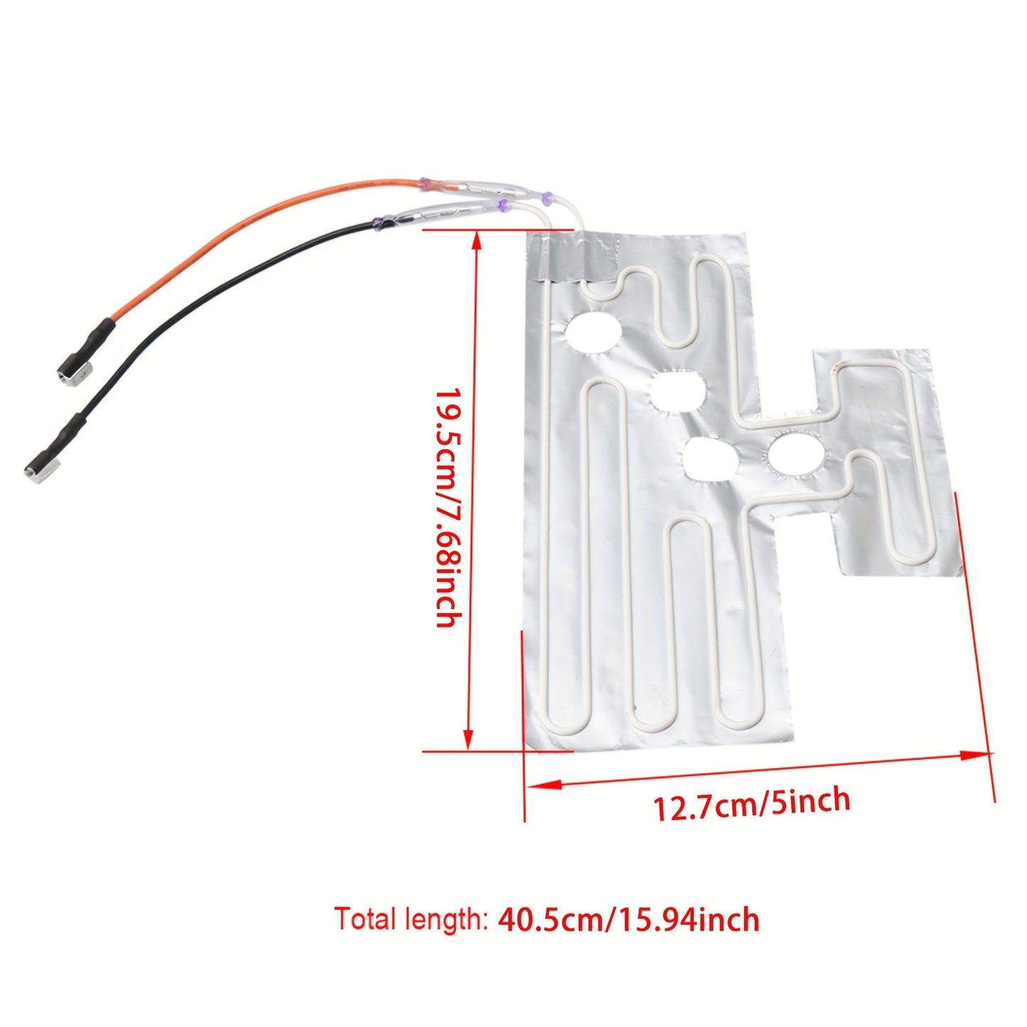 This kit includes a 2/3 Pack of 110V Refrigerator Garage Heater, model number 5303918301. It is highly recommended for use in freezers.