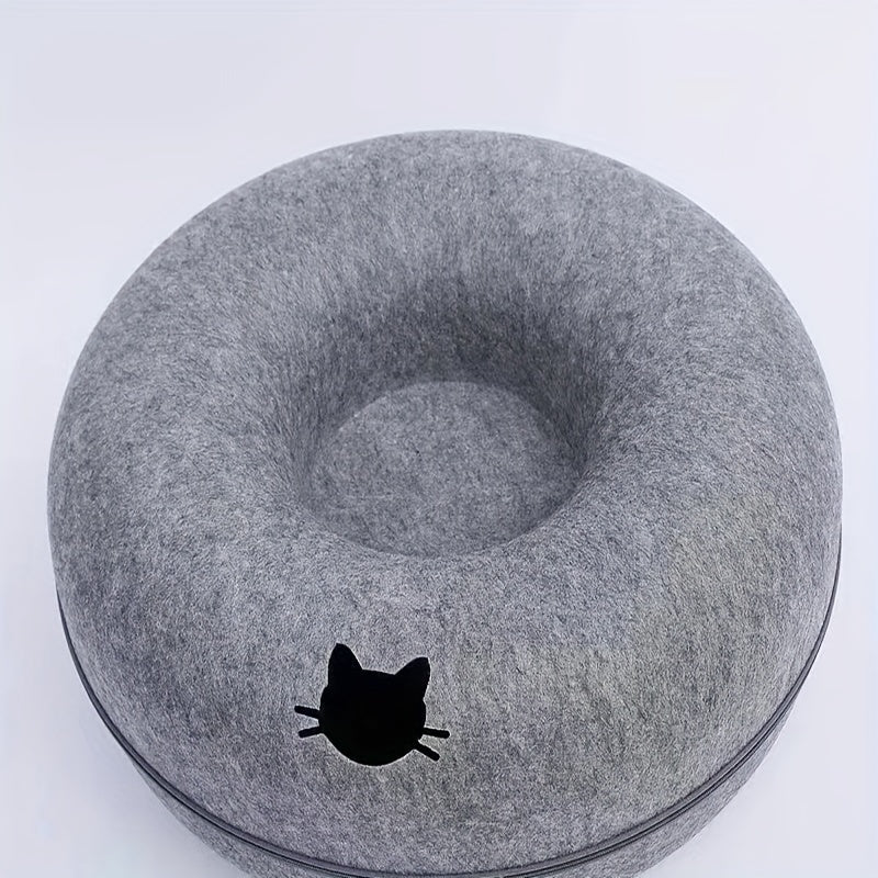 Cat Tunnel Bed that is lightweight, scratch-resistant, and suitable for all seasons.