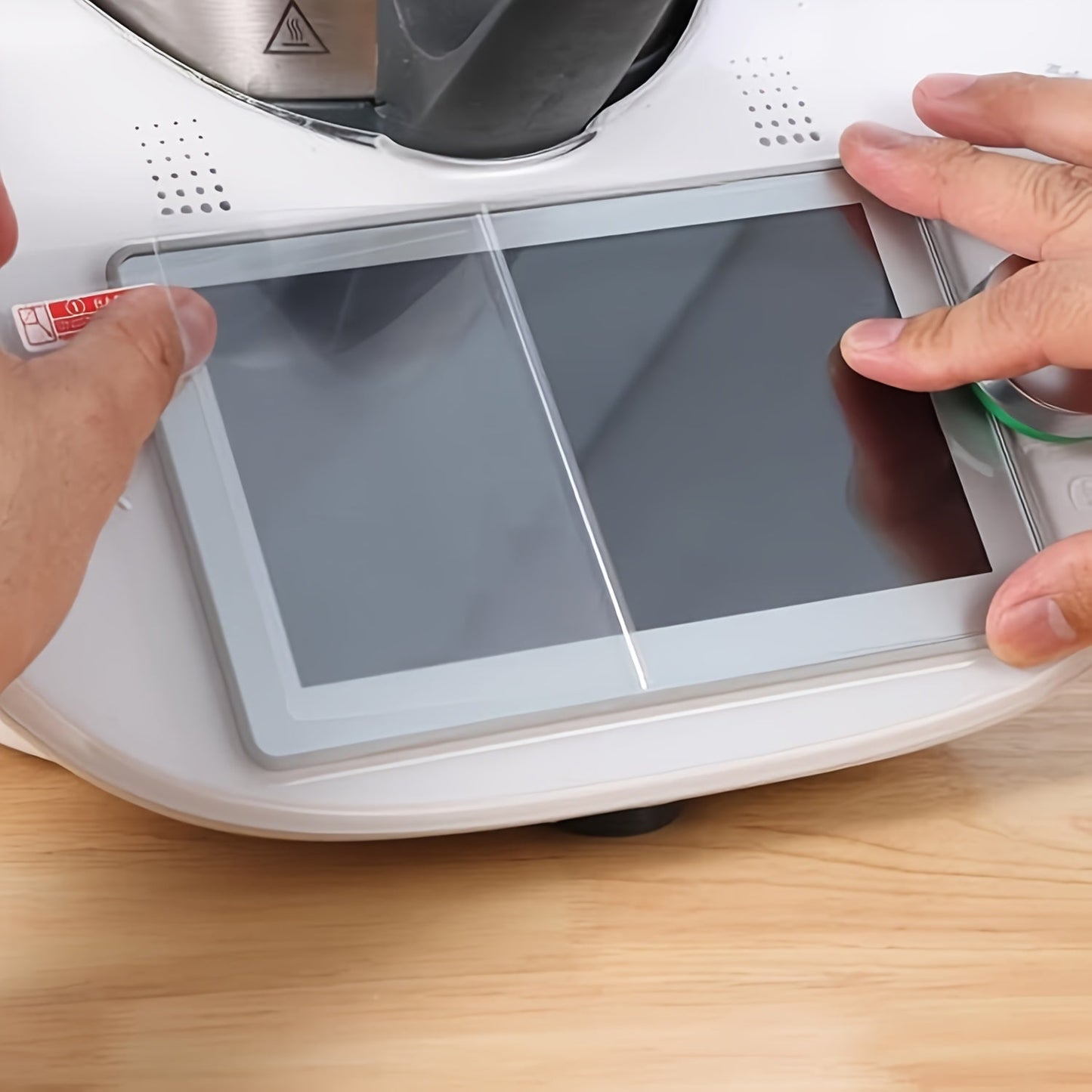 Scratch-Resistant Transparent Touch Screen Cover Film for Thermomix TM6 Mixer Display, Easy to Install