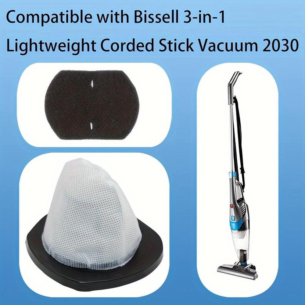 Upgrade your cleaning performance with the Bissell 2030 Series vacuum filters. These high-efficiency replacement filters are compatible with models 2030B, 2030J, 2030K, 2030L, 2030U, and more, ensuring enhanced cleaning results.