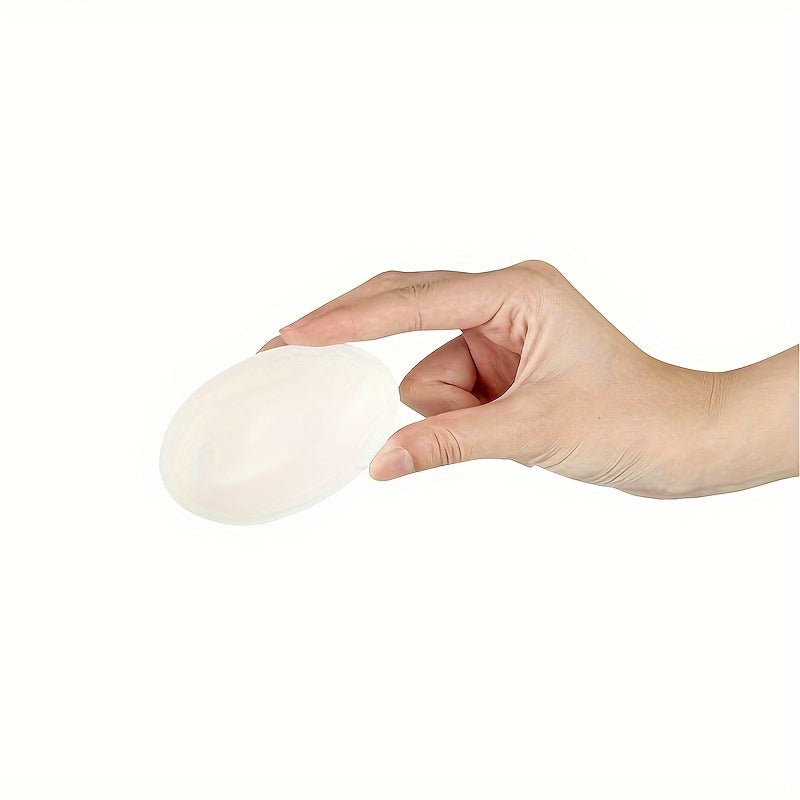 50 pieces of Disposable Egg Shaped Bowls made from Sugarcane Slag, perfect for serving seasonings. These Commercial Dipping Dishes are 7.62 cm in size and are ideal for weddings, parties, birthday parties, outdoor camping, and BBQ events.