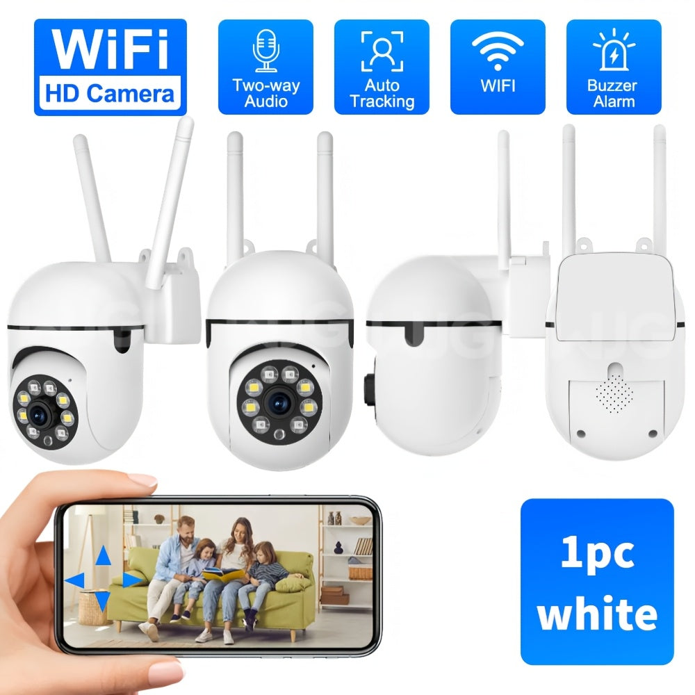 The WJG 2MP HD WiFi Home Security Camera offers wireless convenience, full-color night vision, two-way audio, and motion detection for the safety of youngsters and pets. This camera makes an ideal gift for the holidays.