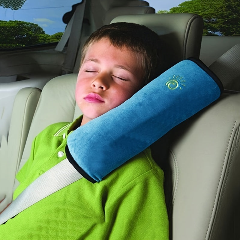 Shoulder Guard for Car Safety, Retainer for Seat Belt Adjustment, Seat Belt with Anti-Strangle Neck Guard