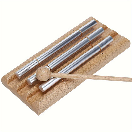 Durable wood meditation chimes for mindfulness and music education, suitable for teachers and practitioners of prayer, yoga, and Eastern music. Perfect for Eid Al-Adha celebrations.