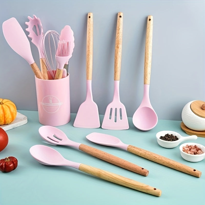 Kitchen Utensil Set Made from Silicone