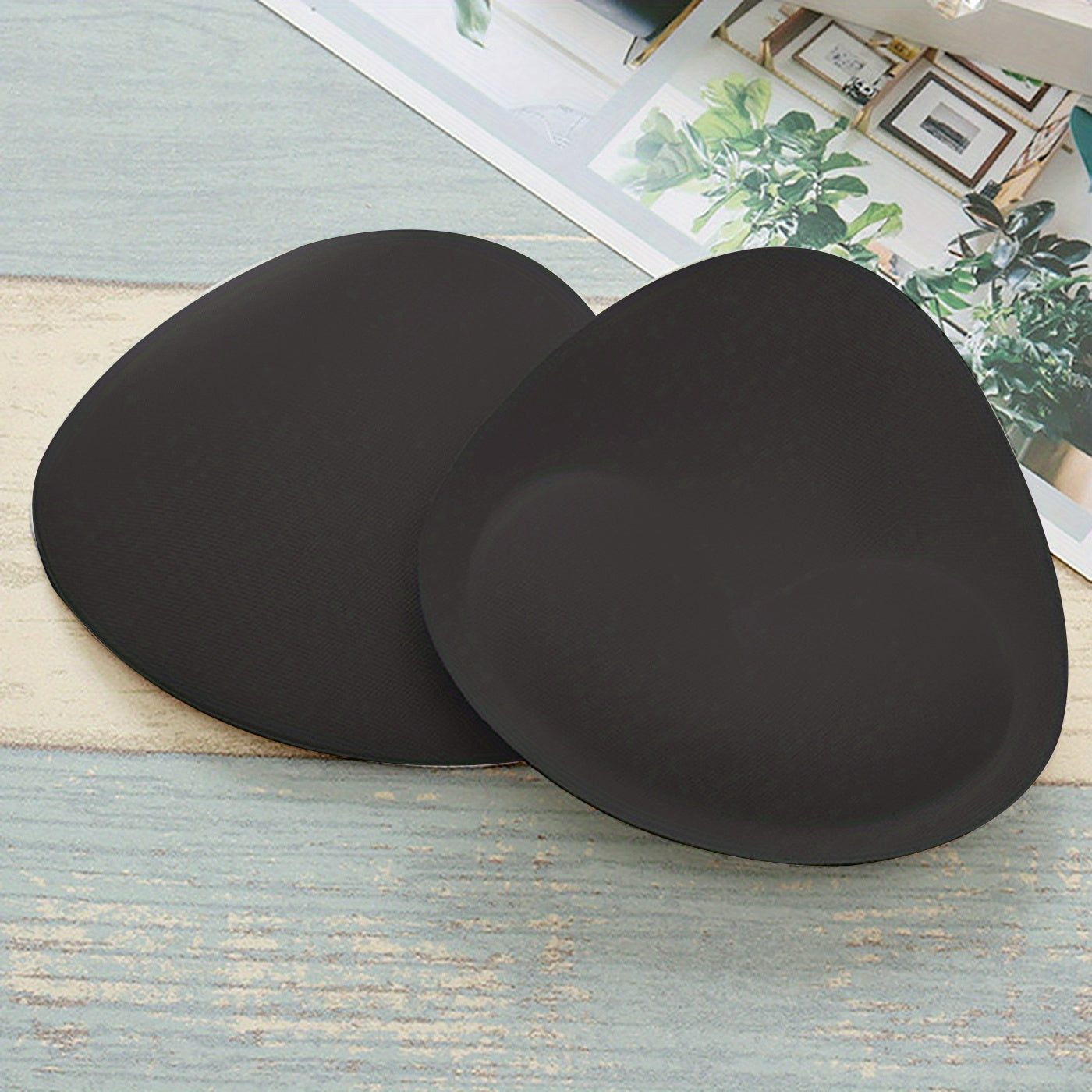 Padded bra inserts for push-up bras and lingerie.