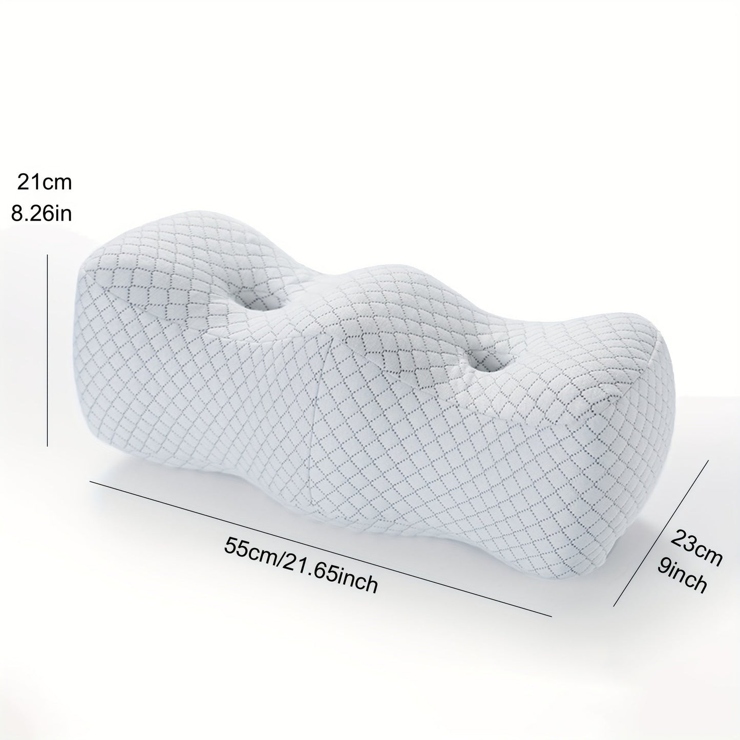 Elevate and support your lower body with our versatile pillow bundle including a knee pillow, leg elevation pillow, foot rest, leg support cushion, maternity pillow, positioning elevation pillows, ankle support pillow, leg bolster, lumbar pillow, and