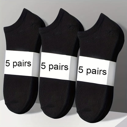 15 pairs of soft, lightweight unisex low cut socks, suitable for both men and women.