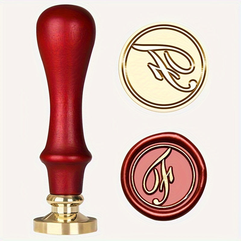 Alphabet A-Z Sealing Wax Stamp Kit for Wedding Invitations and Letter Sealing