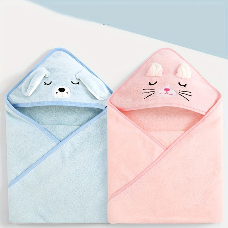 Super plush and absorbent baby bath towel and robe - a wonderful gift for your precious little one for Christmas, Halloween, or Thanksgiving!