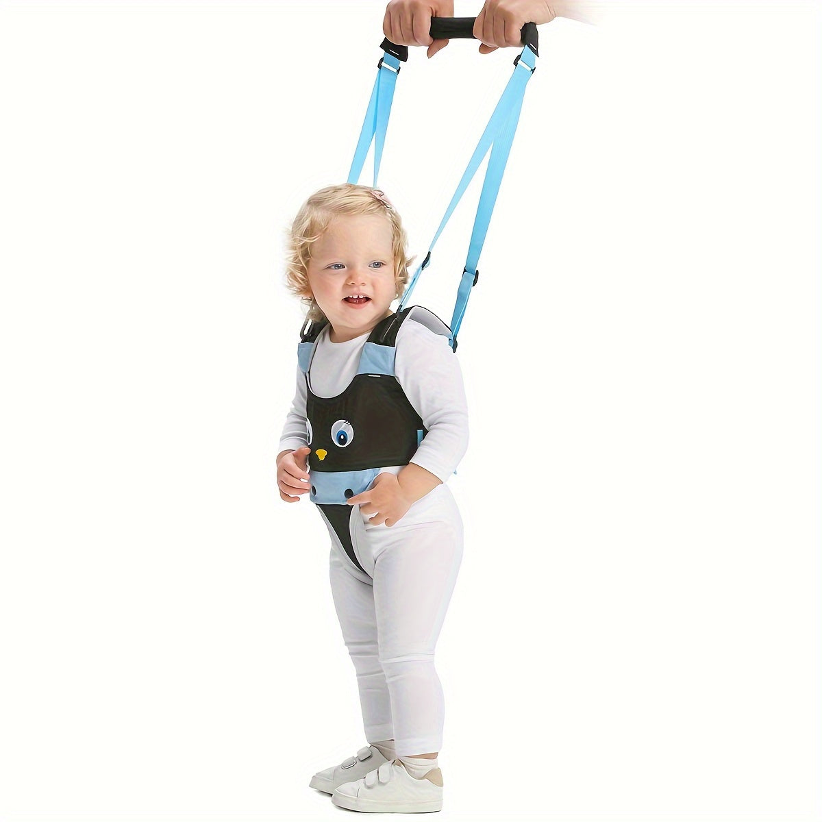 Children's Summer Learning Harness, Portable Learning Assistant Belt for Kids, Walking Safety Belt, Walking Trainer Tool to Help Kids Learn to Walk, Walking Support Tool for Kids aged 7-24 Months, Ideal for Summer Learning Activities