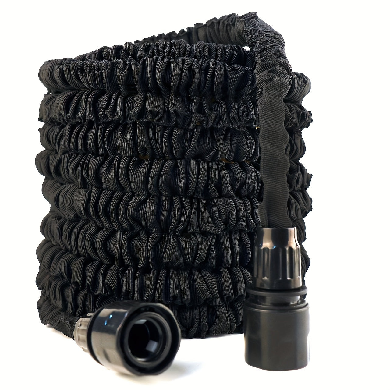 Sturdy, Expandable Garden Hose - 3/4" Diameter, High-Pressure Car Wash & Lawn Care, Durable Latex, Euro Thread Connector