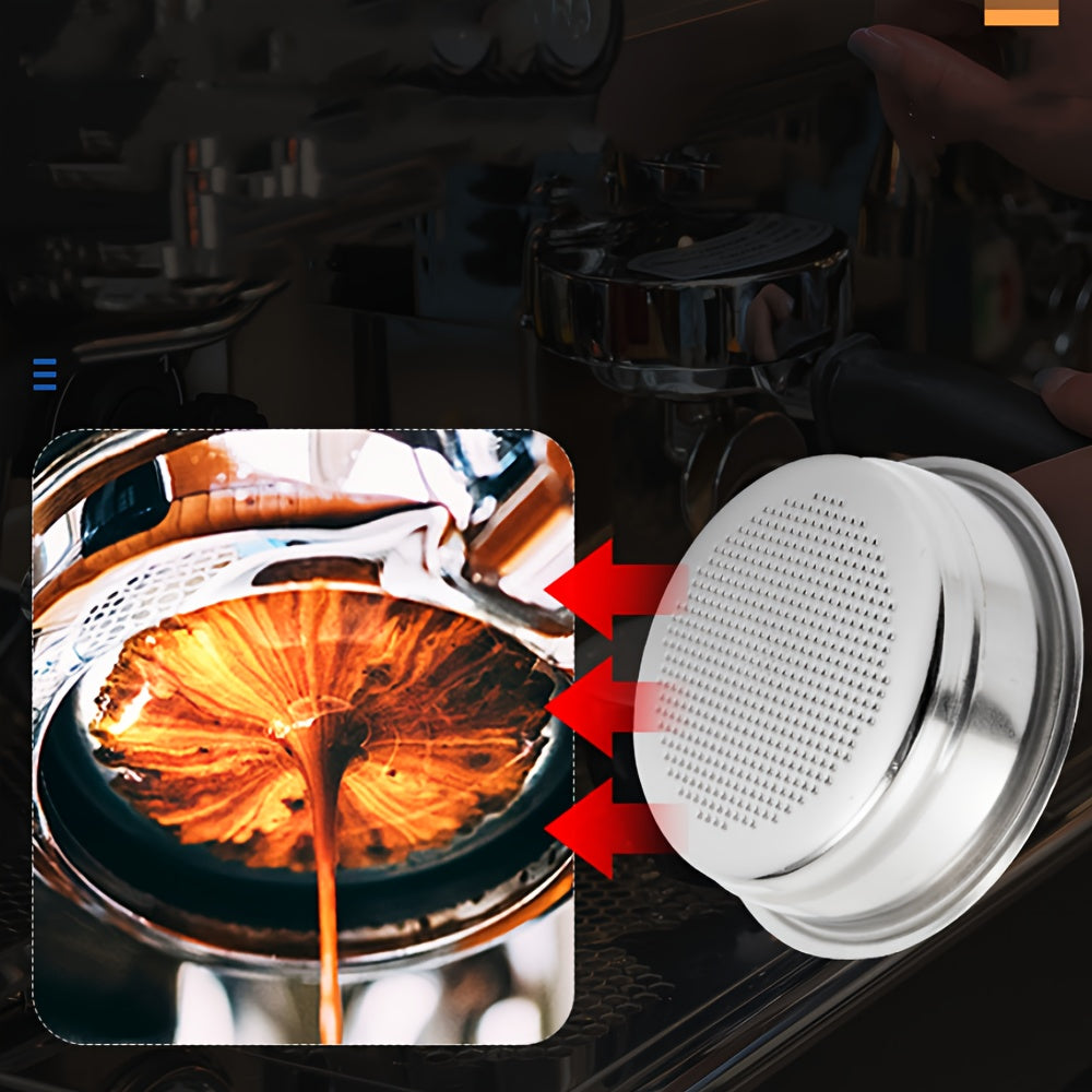 The ideal addition to your kitchen and dining experience, this 51mm Premium Stainless Steel Coffee Filter is perfect for espresso machines. With a multi-hole design and food-safe materials, it ensures a quality brewing experience every time.