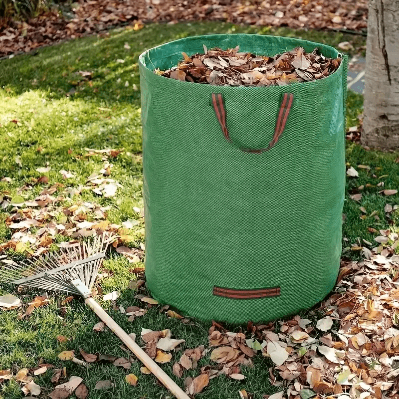 1 piece of Garden Horticulture Leaf Bag, 120 liters/32 gallons Mugwort Branches Collection Bag, Agricultural Waste Bag.