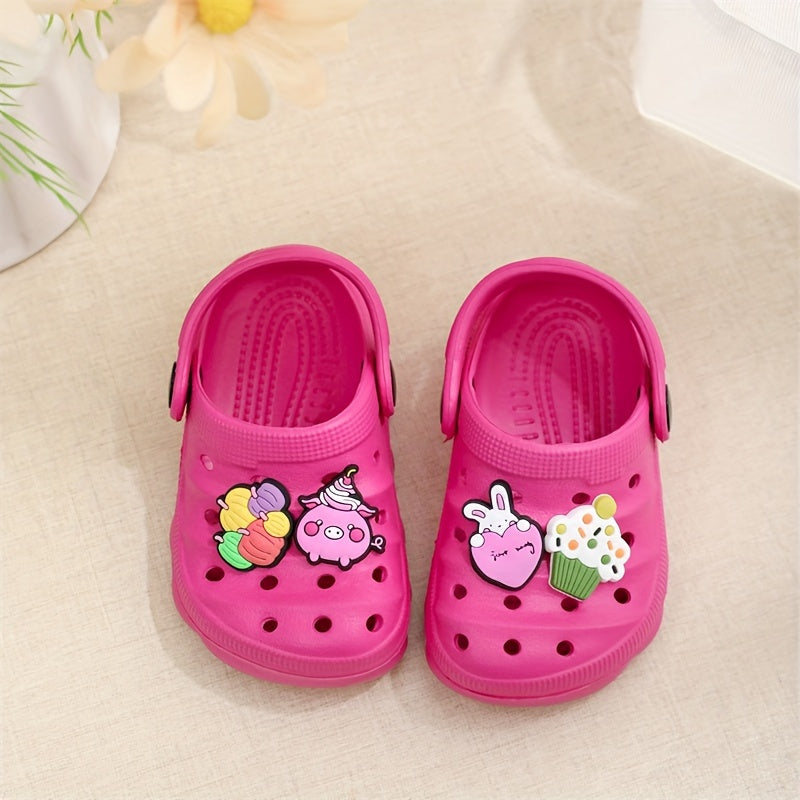 Children's Croc-style EVA slides: lightweight, durable, all-season sandals for ages 14 and under.