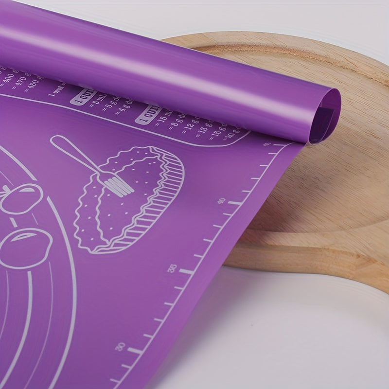 One piece of Non-Stick Baking Mat for Rolling Dough, Perfect for Home Kitchens