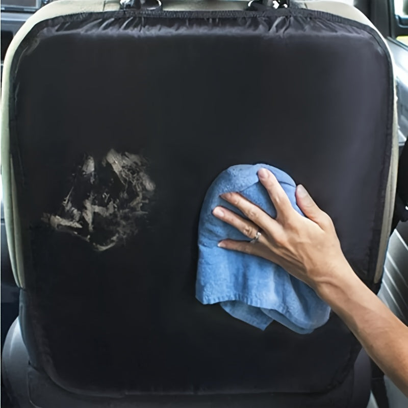 Black Car Seat Protector Pad - Perfect for Halloween, Thanksgiving, and Christmas Gifts, Anti-Kick and Anti-Dirty Pad