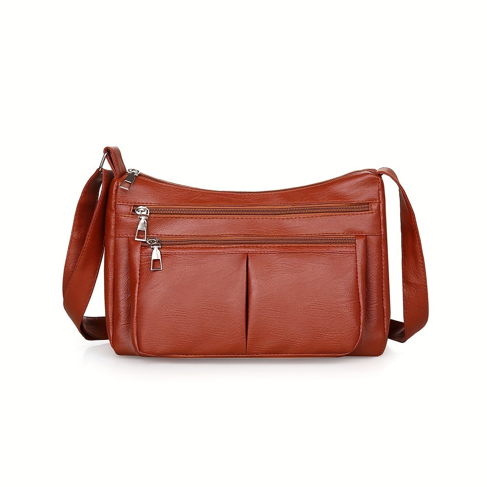 Stylish Crossbody Bag with Spacious Capacity, Ideal for Fashionable Moms on the Go