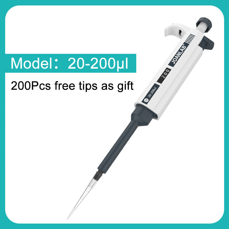 JOANLAB Single Channel Digital Adjustable Micropipette with Tips