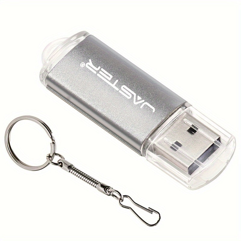 JASTER Mini USB Flash Drive in various sizes and colors with free key chain, ideal as creative gifts.