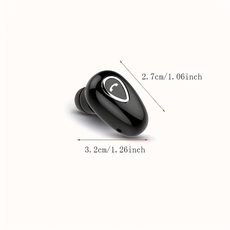 Wireless invisible earbuds for handsfree stereo audio