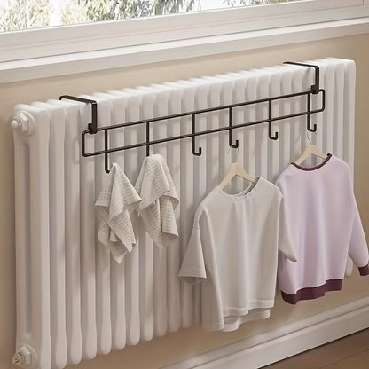 These items include radiator drying racks, hooks for household heating pipes, storage racks, hanging hangers, heating options for drying clothes, and shoe racks.