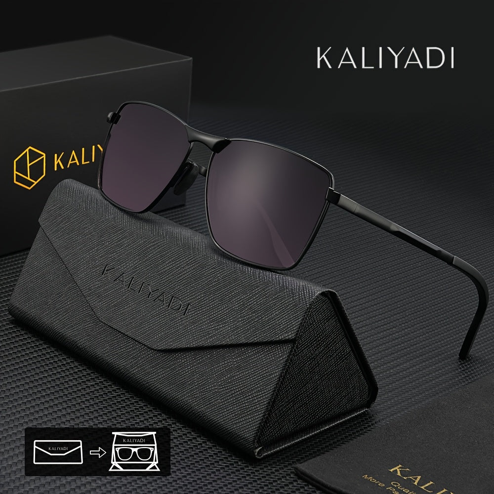 KALIYADI Men's Polarized Fashion Glasses, Lightweight Eyewear for Fishing and Outdoor activities. Perfect for holiday gifting and parties.