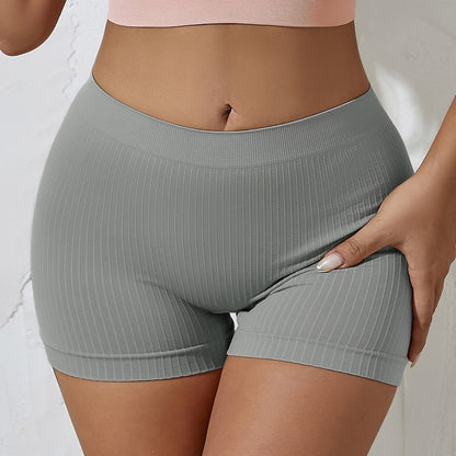 Soft and comfy ribbed boyshort panties for women