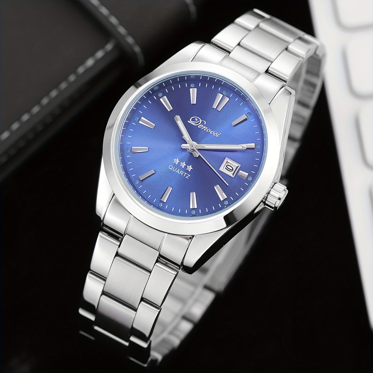 Men's Waterproof Luminous Quartz Watch that is Simple, Versatile, and Casual