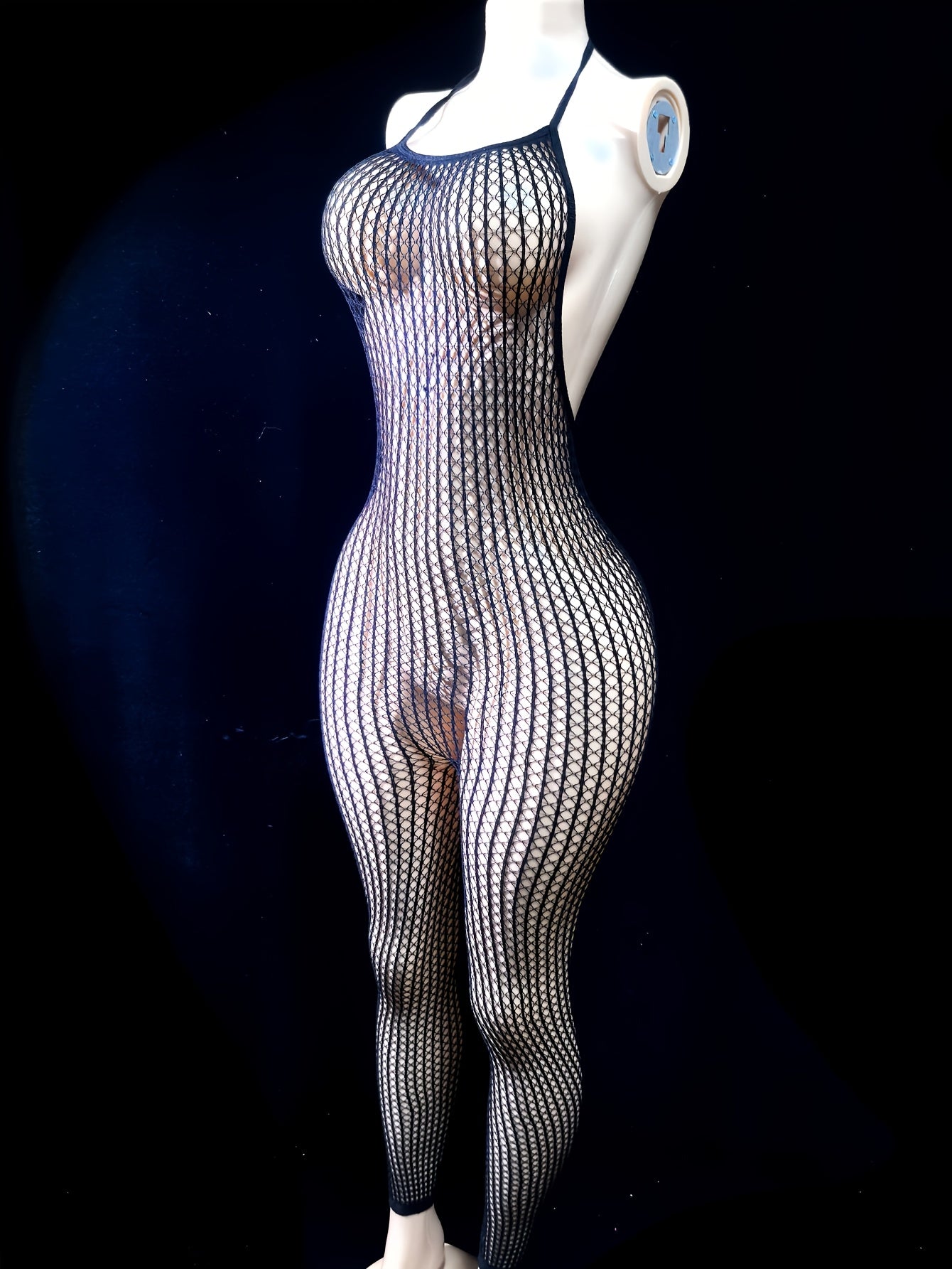 Hollow out bodystocking for Valentine's Day, perfect as beachwear or swimwear.