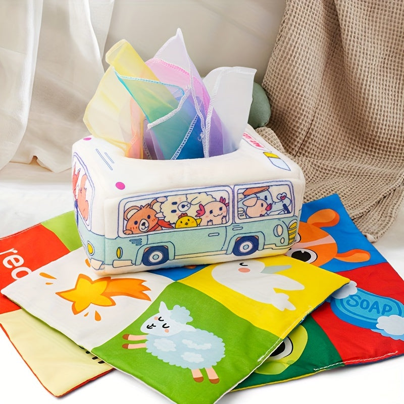 Introducing Baby's Magic Tissue Box: An Innovative Educational Toy for Sensory Exploration and fine motor skill development - Ideal for Children's Play and Learning! The Perfect Gift for Christmas and Halloween!